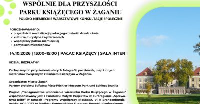 Mieszkańcy porozmawiają o przyszłości Parku Książęcego